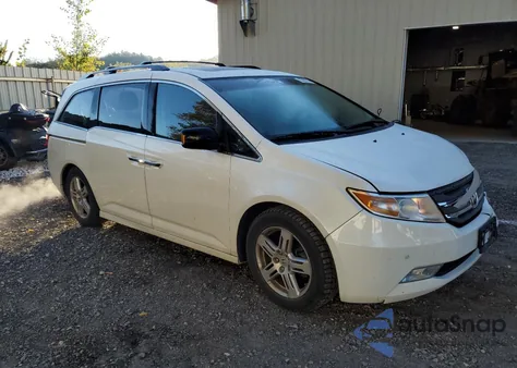 2012 Honda Odyssey Touring from USA, damaged, VIN 5FNRL5H98CB120634